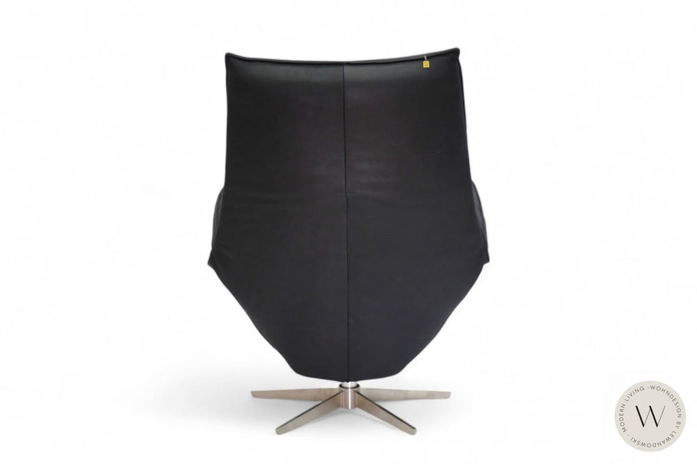 Sessel Safira inkl. Akku + Kissen Leder D Velvet gunmetal Koinor
