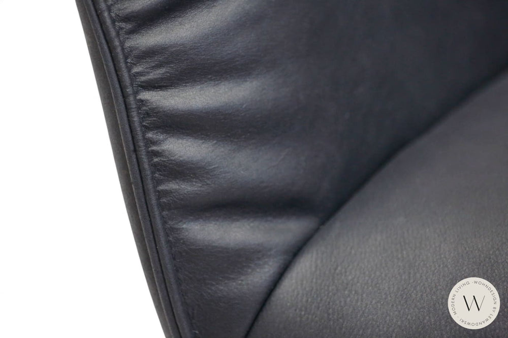 Sessel Safira inkl. Akku + Kissen Leder D Velvet gunmetal Koinor