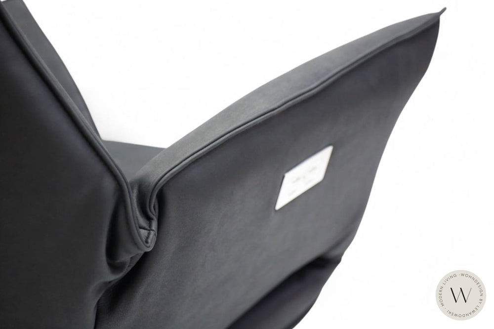 Sessel Safira inkl. Akku + Kissen Leder D Velvet gunmetal Koinor