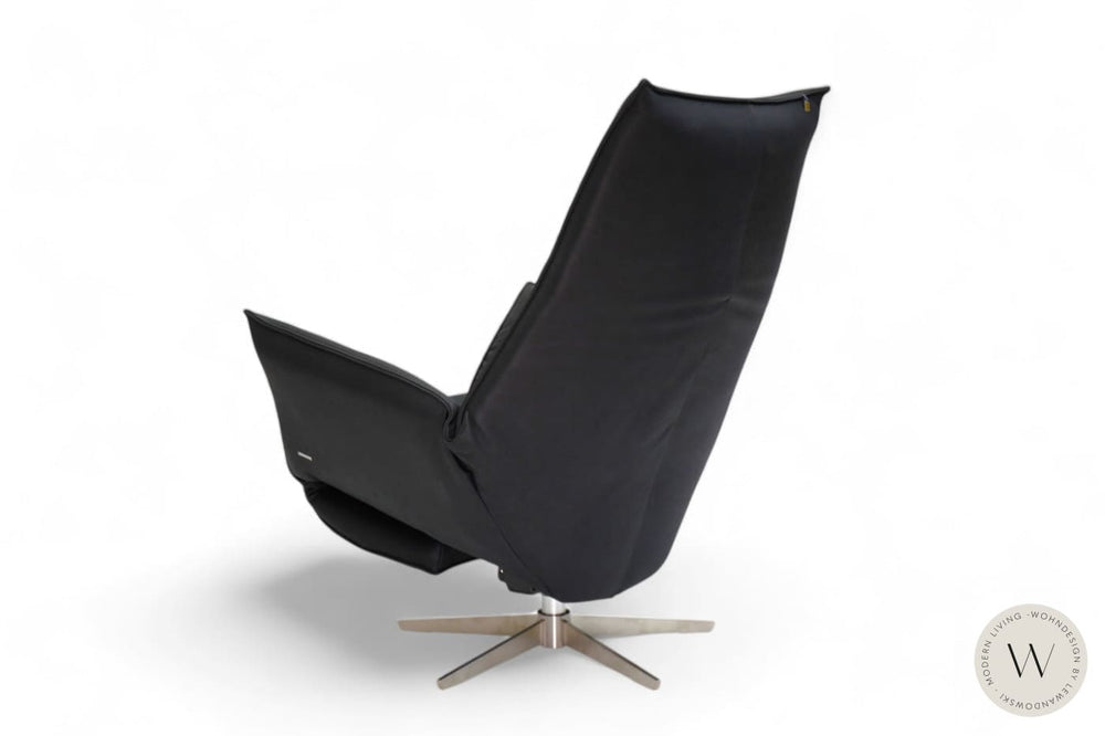Sessel Safira inkl. Akku + Kissen Leder D Velvet gunmetal Koinor