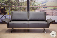 Sofagarnitur Modell Vineto In Leder B Bull Carbone Couchgarnituren