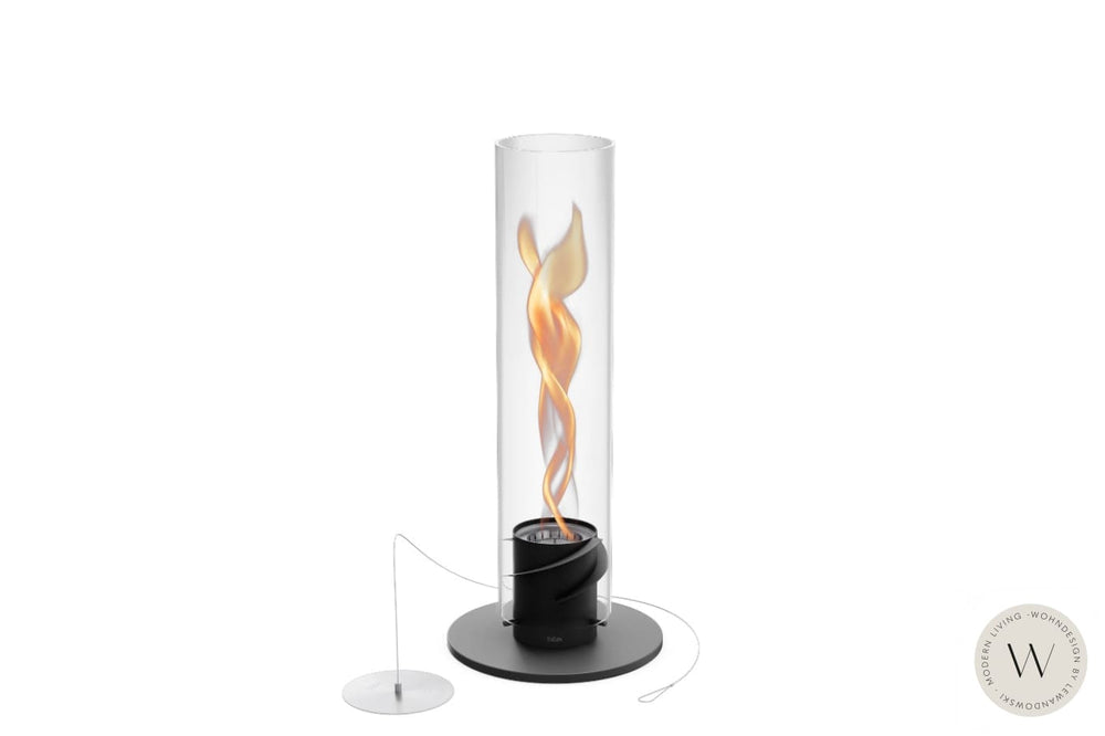 SPIN 1200 Tischfeuer schwarz inkl. Bioburner höfats