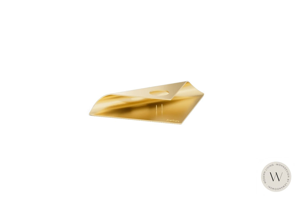 Square Candle Kerzenhalter gold WOHNDESIGN by Lewandowski