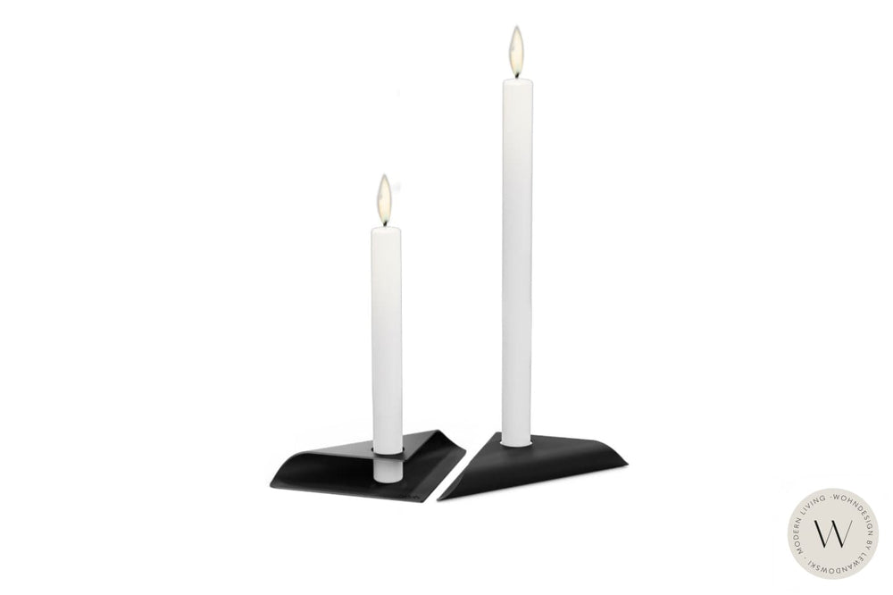 Square Candle Kerzenhalter schwarz WOHNDESIGN by Lewandowski