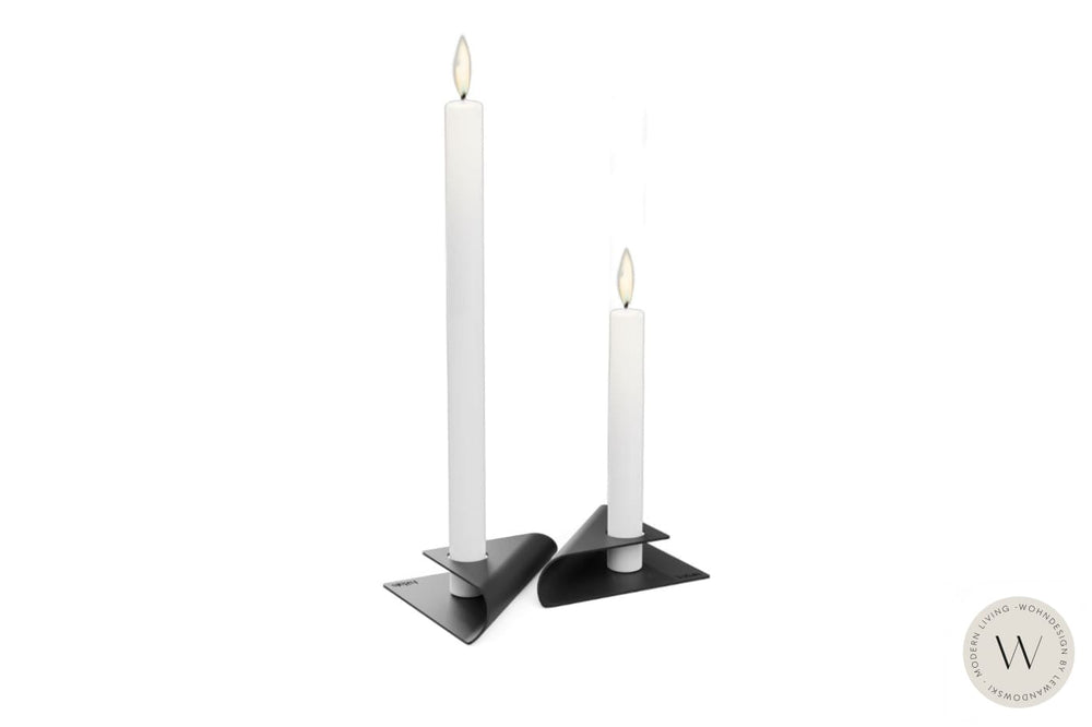 Square Candle Kerzenhalter schwarz WOHNDESIGN by Lewandowski