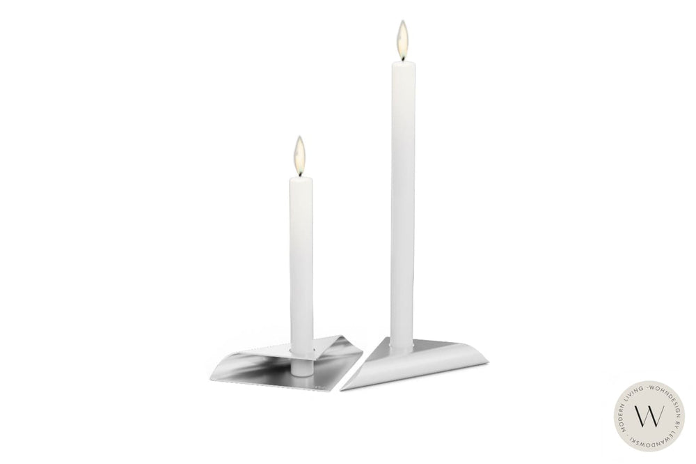 Square Candle Kerzenhalter silber WOHNDESIGN by Lewandowski