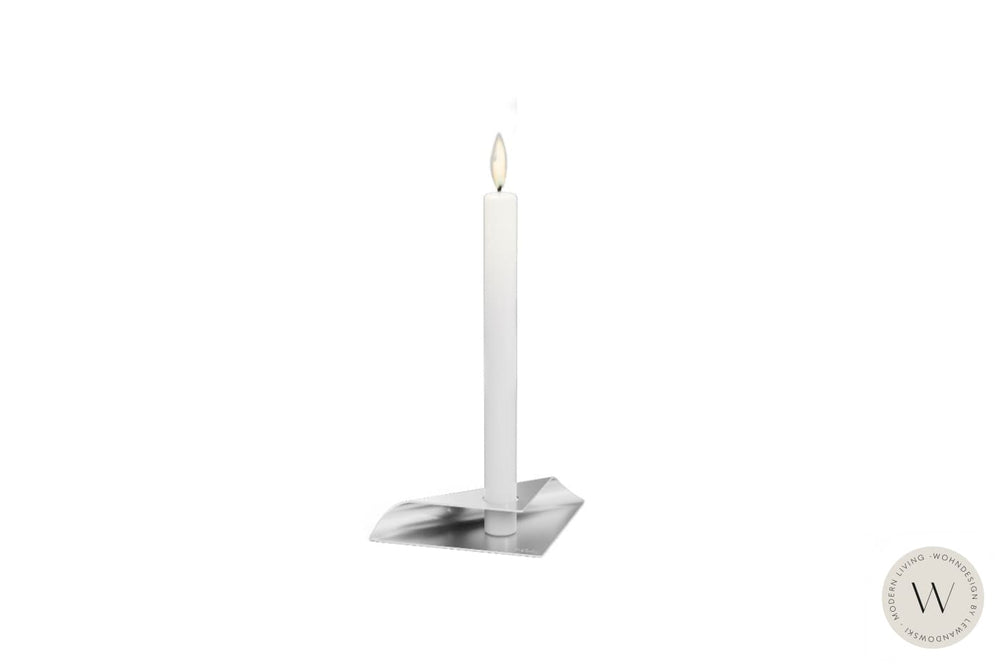 Square Candle Kerzenhalter silber WOHNDESIGN by Lewandowski
