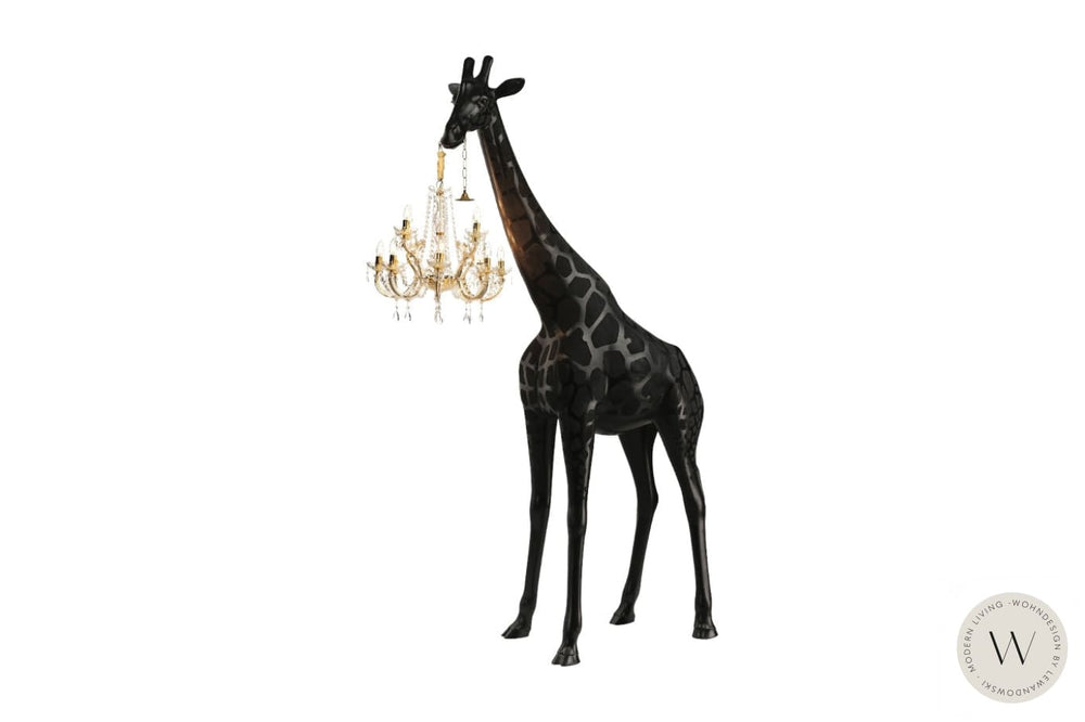Stehleuchte GIRAFFE IN LOVE M - 265 cm hoch weiß (indoor) qeeboo