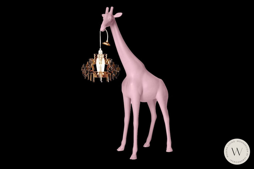 Stehleuchte GIRAFFE IN LOVE XS in schwarz qeeboo