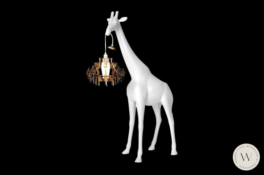 Stehleuchte GIRAFFE IN LOVE XS in schwarz qeeboo