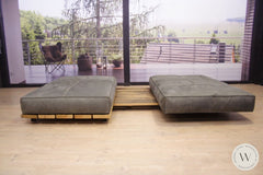 Tao Multifunktions Sofa in Leder Rhino elefant Bullfrog