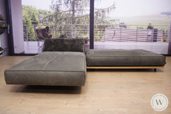 Tao Multifunktions Sofa in Leder Rhino elefant Bullfrog