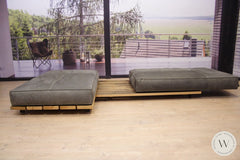 Tao Multifunktions Sofa in Leder Rhino elefant Bullfrog