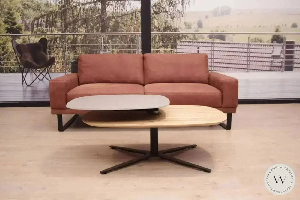Tisch H512 Nano taupe / Wildeiche mit Funktion Ronald Schmitt