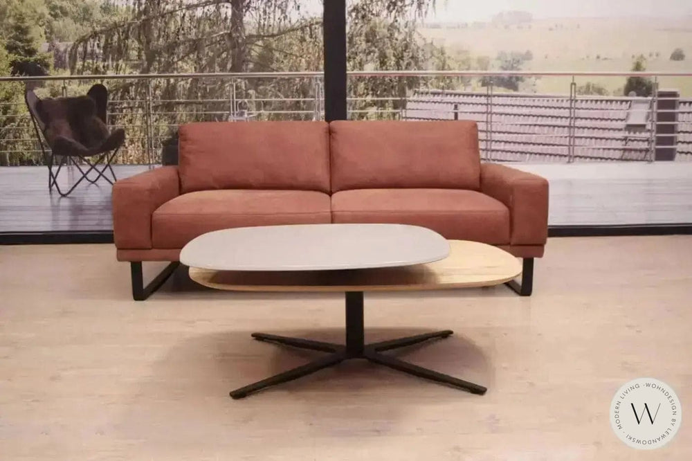 Tisch H512 Nano taupe / Wildeiche mit Funktion Ronald Schmitt