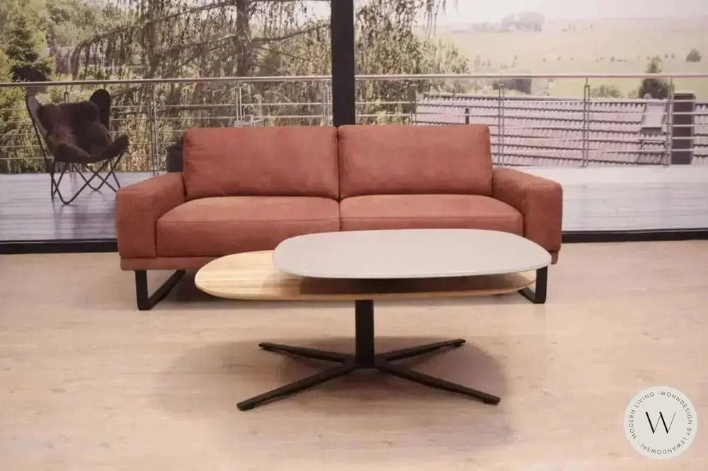 Tisch H512 Nano taupe / Wildeiche mit Funktion Ronald Schmitt