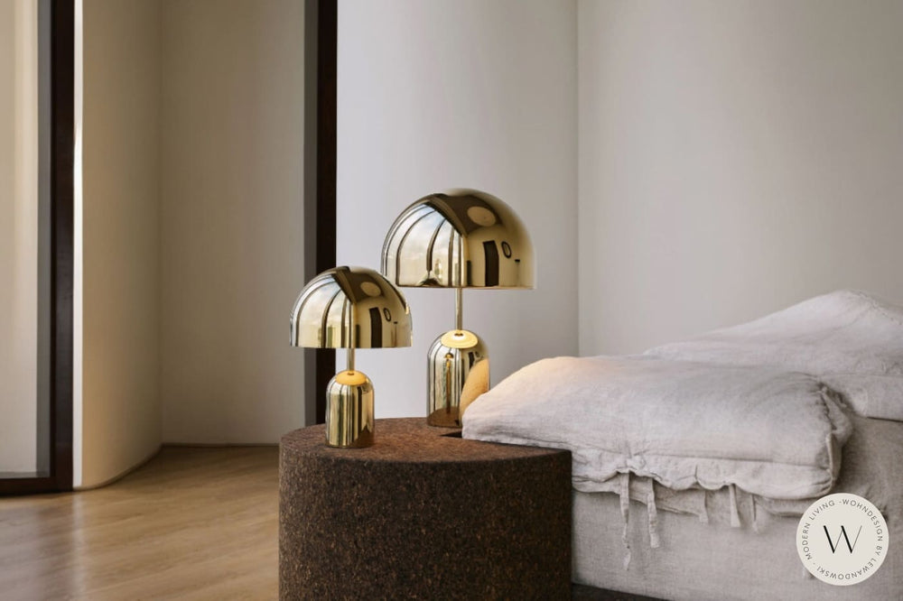 Tischleuchte BELL portable gold Tom Dixon
