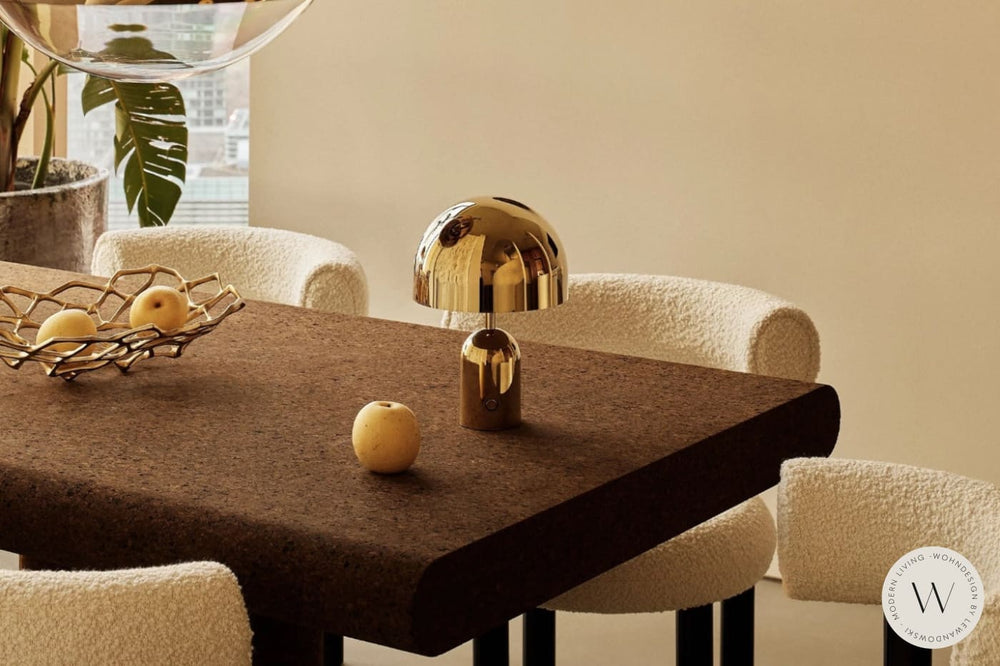 Tischleuchte BELL portable gold Tom Dixon