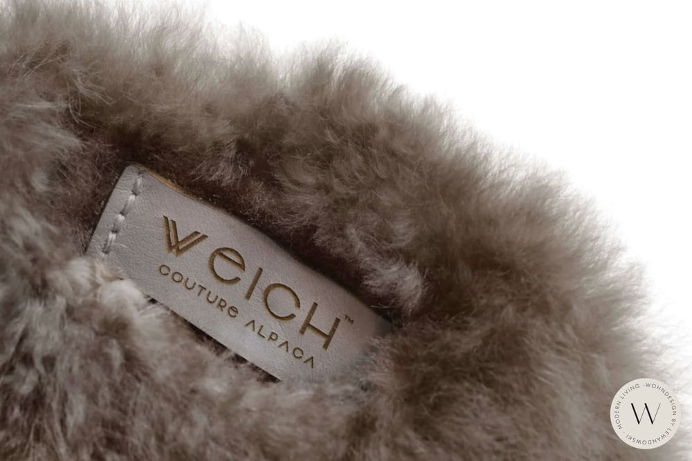 Wärmflasche CALMO Junior in dark champagne WEICH Couture Alpaca
